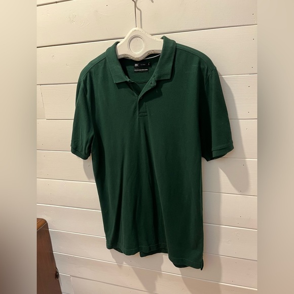 💚 LE 31 PAR SIMONS – Size L – Dark Green Organic Cotton Polo Shirt - Picture 6 of 8
